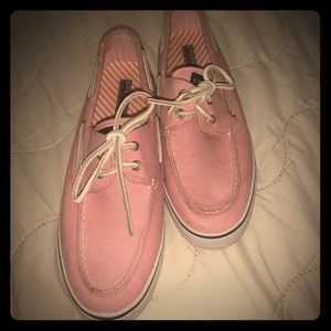 Pink Sperry’s